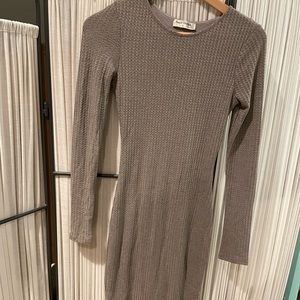Midi sweater dress